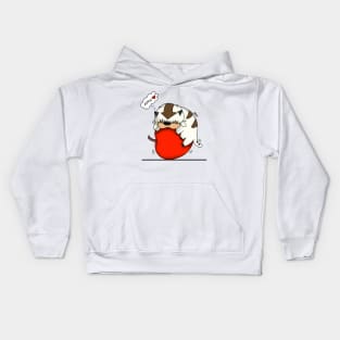 Appa loves apple Kids Hoodie